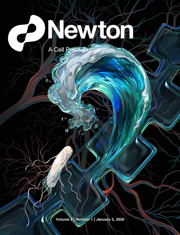 Cell Newton journal front cover — bacterial upstream invasion